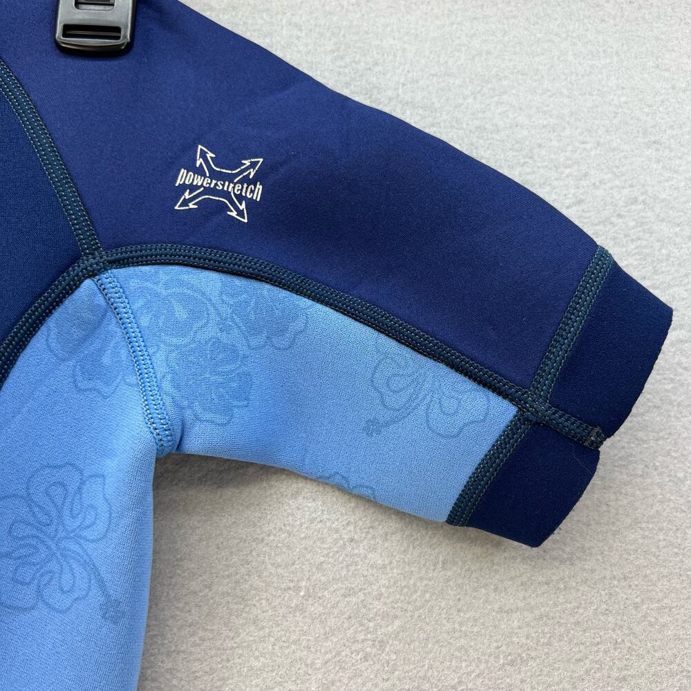 Women’s Shorty Wetsuit - Navy/Light Blue - Picture 4 of 16